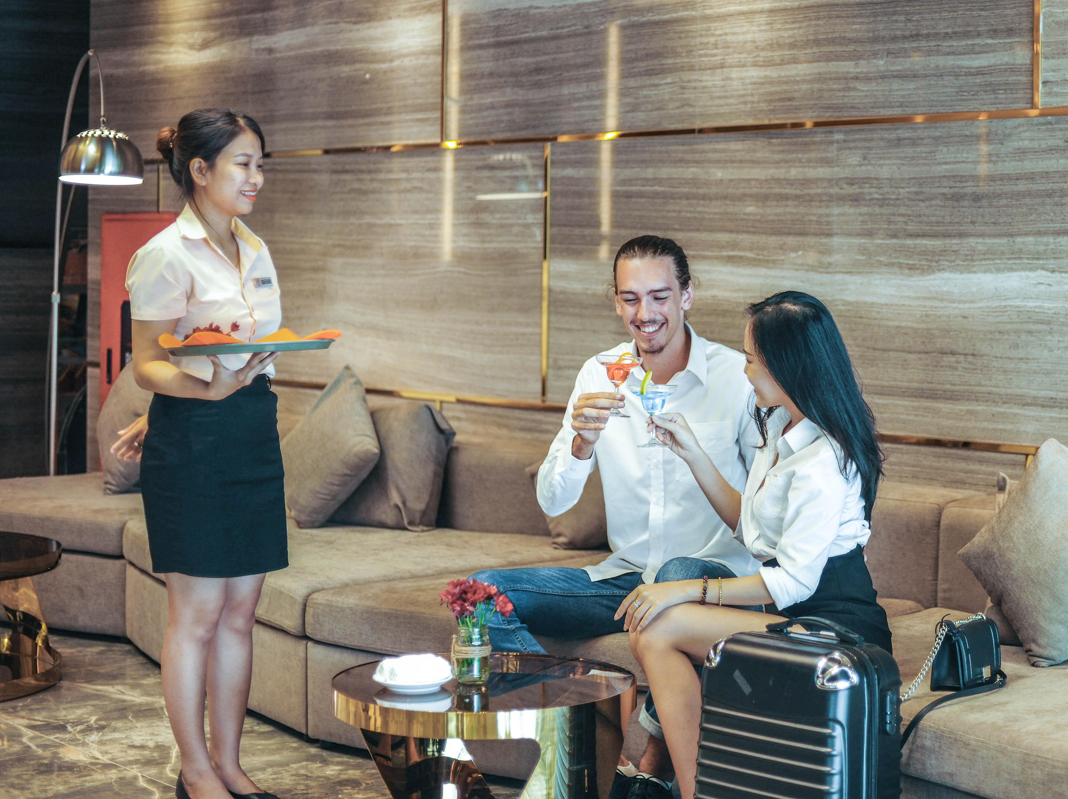 Grand Sunrise Boutique Hotel Da Nang Bagian luar foto