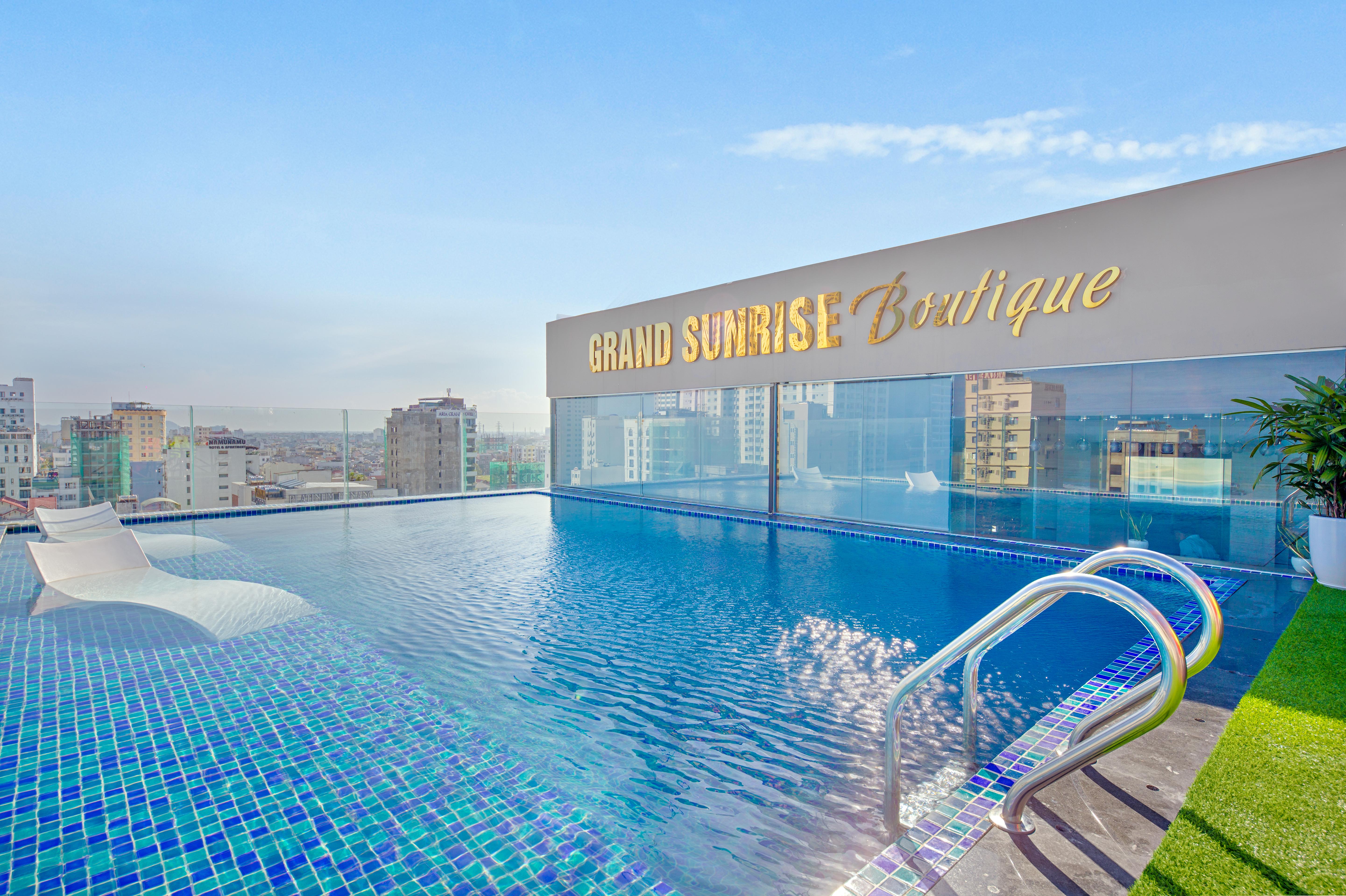 Grand Sunrise Boutique Hotel Da Nang Bagian luar foto