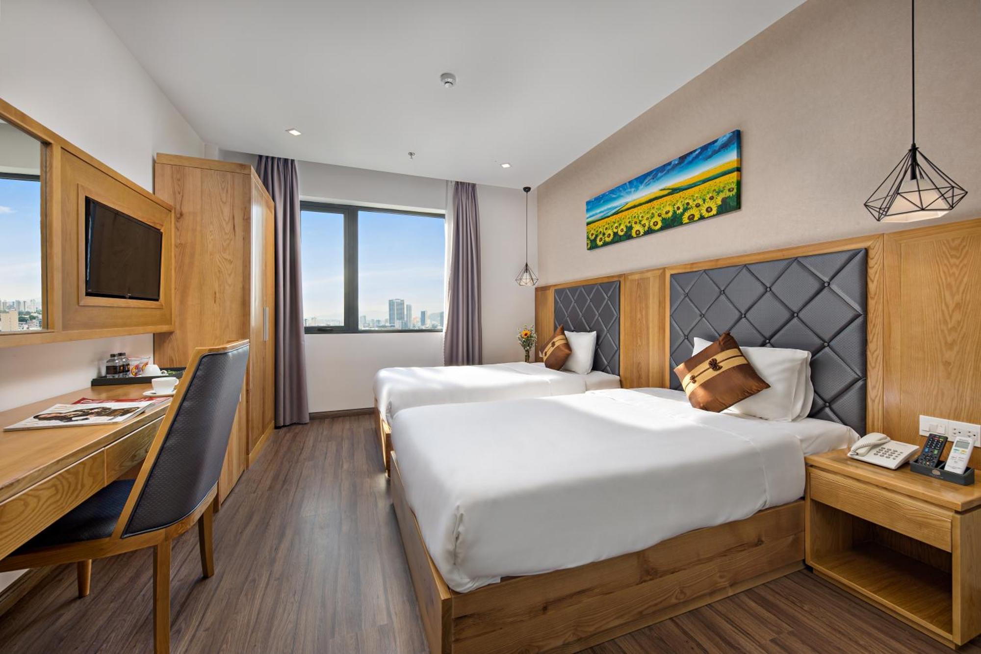 Grand Sunrise Boutique Hotel Da Nang Bagian luar foto