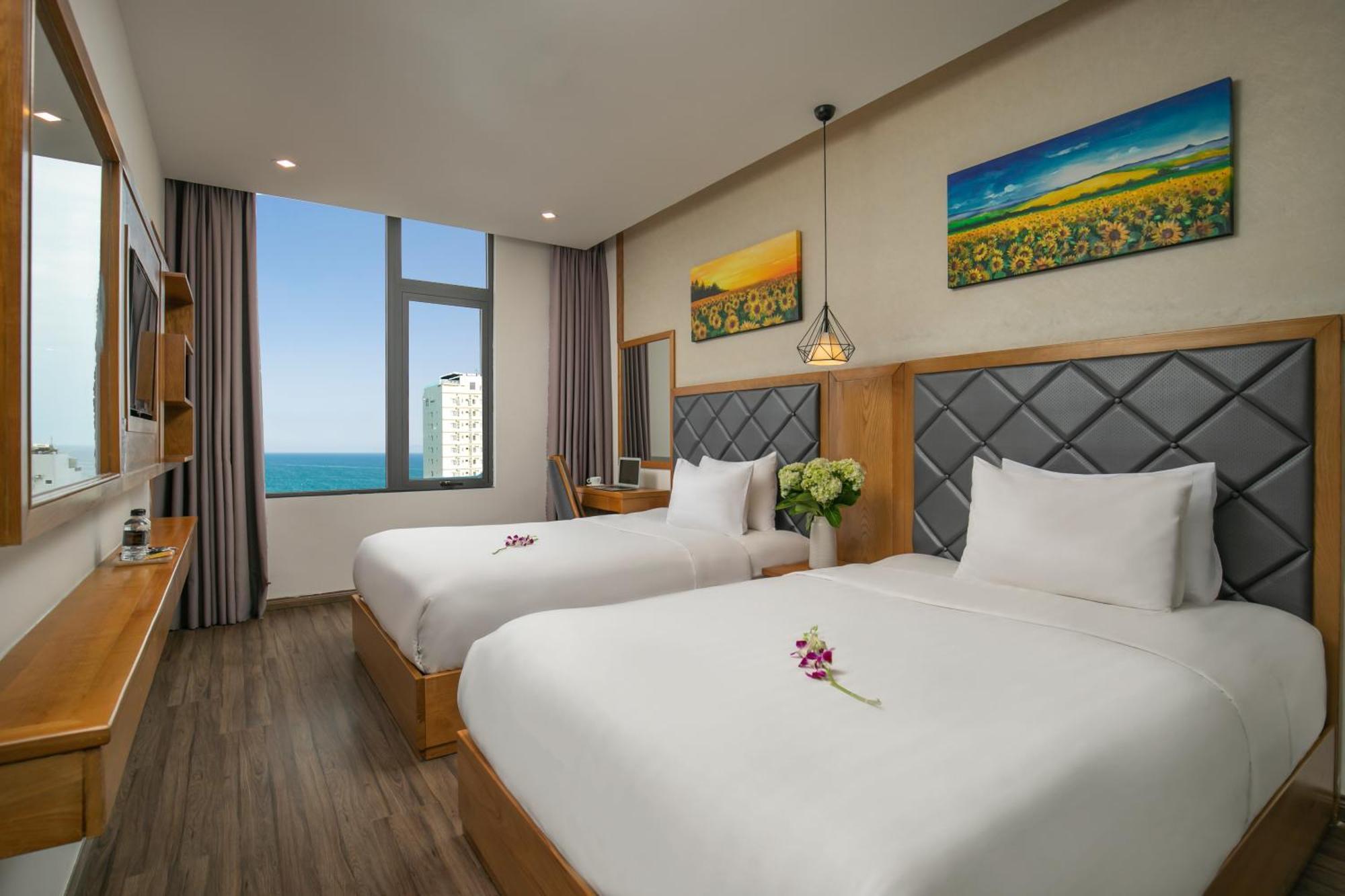 Grand Sunrise Boutique Hotel Da Nang Bagian luar foto