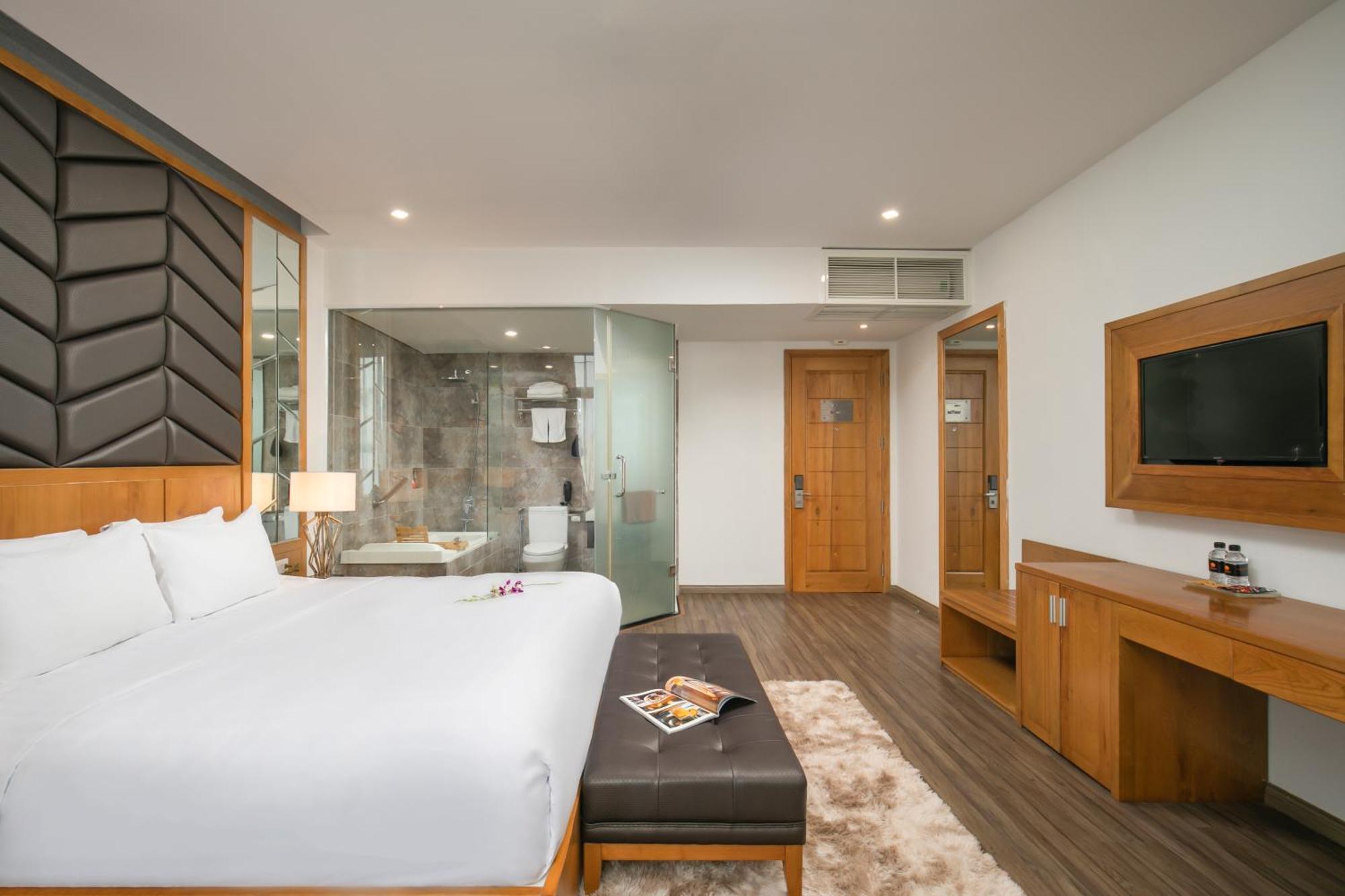 Grand Sunrise Boutique Hotel Da Nang Bagian luar foto